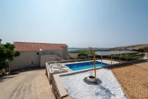 Studio flat with terrace and sea view Zubovići, Pag (AS-9365-b) - Image 5