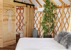 Luxury Yurt for Couples with Hot Tub on Deck - Image 4