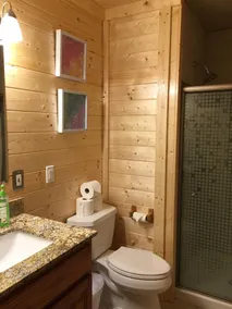 Spacious Wooden Cabin, Next To Golf Course, River, and Trails - sleep 10 - Image 4