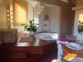 Large luxury villa in the middle of the forest, heated swimming pool, quiet garden. - Image 2