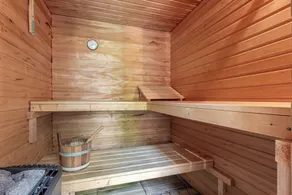 Spiaggia naturale selvaggiamente romantica, vista magica, accogliente con forno, sauna - Image 2
