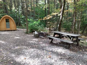 Fox's Den Camping Pod at Camp Earth Connection - Image 5