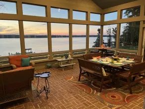 Waterfront: Panoramic Water Views/ Pickleball /Hot Tub/ Pool/Sleeps 16 - Image 4