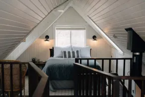 Afsondret Rustik + Moderne Log Cabin med Hot Tub af Stream, luksus tilflugtssted - Image 5