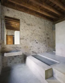 Historical stone house renovated with modern style  - Image 4
