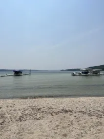 North Lake Leelanau carriage/cottage. Sandy beach front on North Lake Leelanau. - Image 3