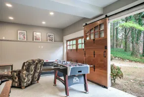 Pine Hollow | Mountain Lodge Near Asheville | Pool, Hot Tub, Fire Pit, Game Room | Event-Friendly - Image 2