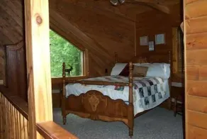 Charming Log Home with Pond on 27 Acres with Mountain Views - Image 2