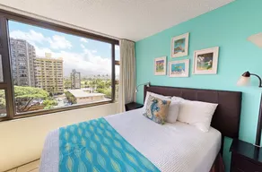Waikiki Banyan High Level Condo with Private Lanai condo - Image 3