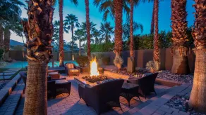 Rancho Mirage Estate. Basketball, fire pit, pool/spa, putting green w sand trap. - Image 5
