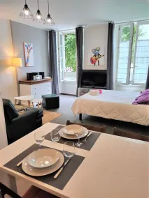 Grandes 36m2 estudio orientado al sur y bordeando la plaza Marcadieu - Image 4