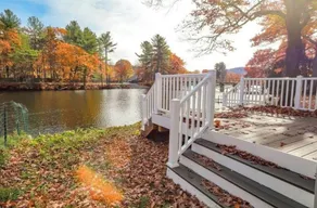 Lakefront; view of ski mountain, firepit, dock, kayaks, paddle board - Image 4