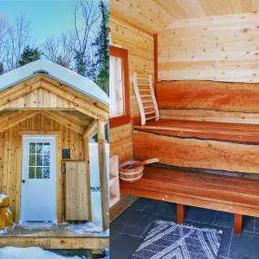 Falcon House: VT Modern Chalet w / Bastu, Vandring, Yoga.  Cykla till Woodstock Village - Image 2