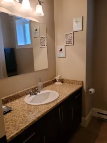 Scenic 2 bdrm walkout suite with shared hot-tub, outdoor pool, and view of park. - Image 4