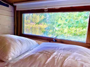 Cabane avec jardin, barbecue et sauna | Vue lac - Image 2