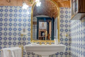 GuestHost - Comfortable apartment located in a historic Abbey from the year 1000, restored in 1980.La Badia is a small Benedictine Abbey immersed in a park of centuries-old olive trees.Located on the ground floor, there is a mezzanine for the sleeping ar - Image 4