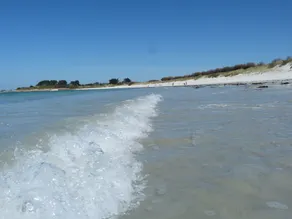 Typisk bretonsk hus på 0,50 m fra stranden med havudsigt og Batz ovenpå. - Image 4