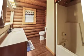 Log Cabin on Lake on 3 Acres of Total Seclusion  - Image 4