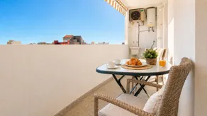 Apartment mit Blick auf das Meer, Klimaanlage, WIFI und 150m Strand - Image 5