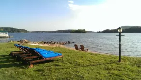 Level, Direct Lakefront, Expansive Western Views, Beach On Candlewood Lake - Image 5