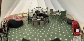 Crooked Oaks Bell Tent Glamping in North Devon - Image 4