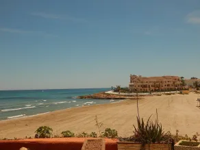 Prime location for Villamatin Plaza, front terrace overlooks communal pool - Image 5