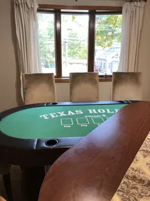 Fire Pit, Babbling Brook, Poker & Foosball at this 3br+ home - Image 3