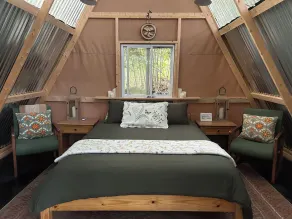 Private Lakeside A-Frame Tent - Image 5