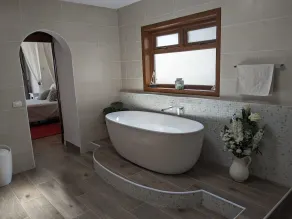 Dejlig børnevenlig 3 sengs villa med fantastisk havudsigt, boblebad og air con - Image 4