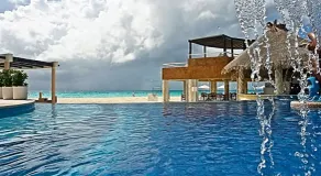 Beachfront Condo, Incredible Balcony View @ Fishermens Playacar 1 - Image 5