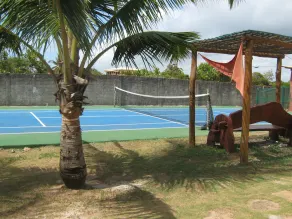 Beach house with pool, lagoon, mini tennis court, and horses. - Image 2