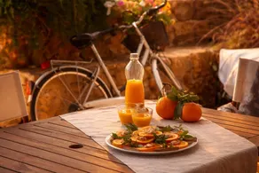 Casina Matilde is a charming retreat carved into an ancient tuff quarry, with walls that tell stories from distant times. This gem, featuring its characteristic barrel vaults, offers a bright furnished veranda for moments of pure stillness, a spacious ro - Image 4