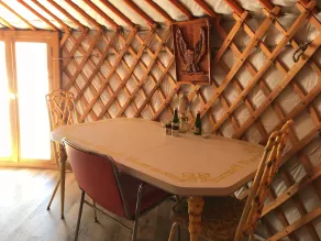 Secluded yurt down by the river - Image 3