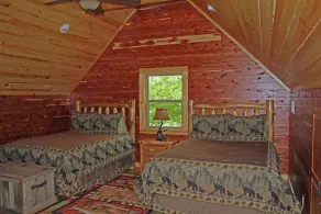 Trumpeter Lodge ligger vid stranden av Little Red River, Heber Springs, Arkansas - Image 4