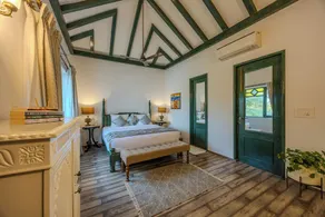 ELIVAAS Signature Villa Seine Indo-Portuguese 3-BHK villa with a Kid's Room, Private pool Near Candolim Beach - Image 4