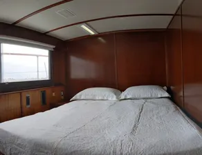 \"El Don\" is a 65ft Classic Hatteras luxury yacht docked in La Paz, Mexico. - Image 3
