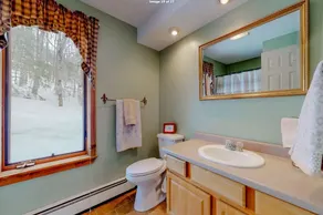 Walk to pond / playground in pet friendly chalet while enjoying mountain views - Image 2