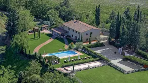 VILLA IRIS SAN GIMIGNANO LUXUS 6 ZIMMER EN SUITE, POOL, SPA, FITNESSBEREICH - Image 2
