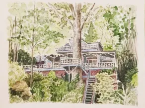 Magical lakefront treehouse, minutes to downtown - Image 2