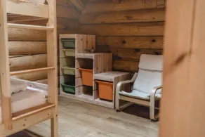 Gemütliche Rundstammvilla mit SwimSpa, Whirlpool und Sauna - Image 5