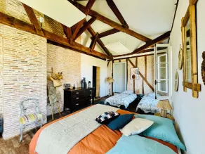 Authentic 19th-century villa 240 M2, private pool, 15 mn from Mimizan. - Image 4