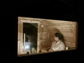 Minuscule cabine de sauna avec vue sur la montagne sur 1,5 hectares dans la forêt nationale de Coconino - Image 5