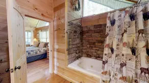 Always Kiss Me Goodnight 1 Bedroom Cabin by RedAwning - Image 2