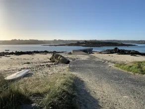 Nyt hus havudsigt med SAUNA 150m fra stranden i PLEUMEUR-BODOU - Image 5