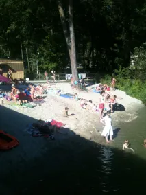 Enjoyment of nature: Holiday house Kratzmühlsee am Wald, sunny, with panoramic view, swimming lake - Image 5