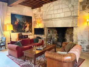 Elegant 14th-Century Château in Celles, Dordogne. - Image 3