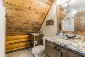 \"The Reel View\" Custom Log Cabin am Seeufer mit Doppeldecker-Dock und Mtn. Ansichten - Image 4