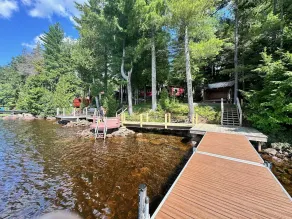 Direct waterfront overlooking forever wild forest on a hidden dead end street - Image 2