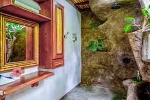 Secluded Treetop Home w/solar panels, Private Balcony, steps from the beach - Image 3