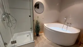 Rustic Holiday Home with Sauna & Hot Tub in Wooded Area - Image 5